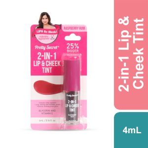 Pretty Secret 2-in-1 Lip and Cheek Tint 4ml - Raspberry Rum