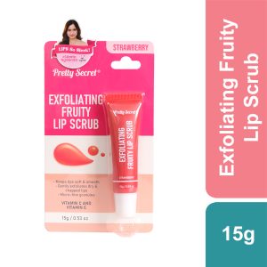 Pretty Secret Exfoliating Fruity Lip Scrub 15g - Strawberry