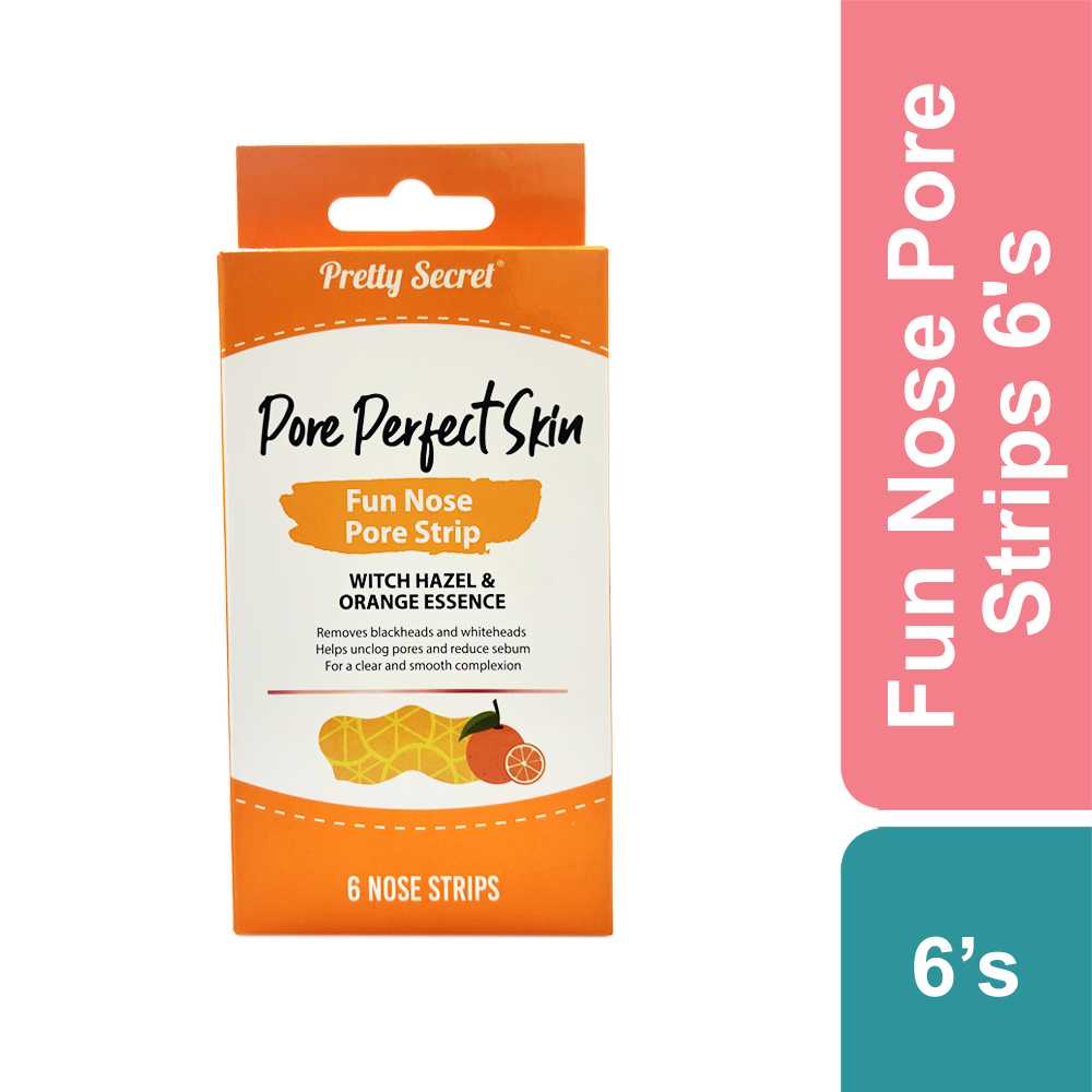 Pretty Secret Nose Pore Strips 6s - Orange