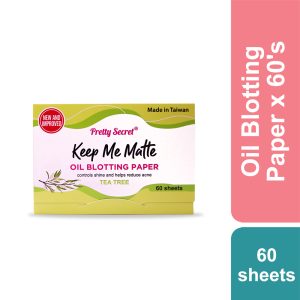 Pretty Secret Oil Blotting Paper x 60s - Tea Tree