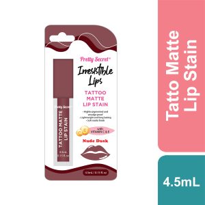 Pretty Secret Tattoo Matte Lip Stain 4.5ml - Nude Dusk
